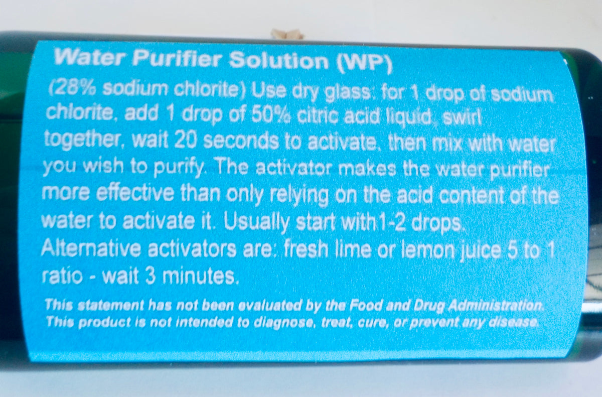 CD NACS Water Purification Drops (WPD) add 10 shipping 1to4 sets