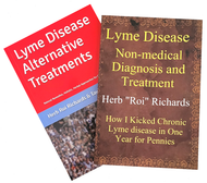 Book: Lyme Disease 2 Book Set Non-Medical Diagnosis and Treatment + Alternative Treatments