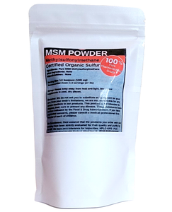 MSM #1 - Organic Sulfur- 1/2 lb.