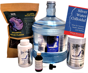 SW: Silver Water Wayne Parasite Cleanse 5 Pc Support Kit