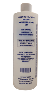 DMSO Topical Penetrant Solution (TPS) -16 oz. 99.995% pharmaceutical-grade