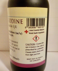 ID: Lugol’s Potassium Triiodide Iodine 6.6%, with dropper