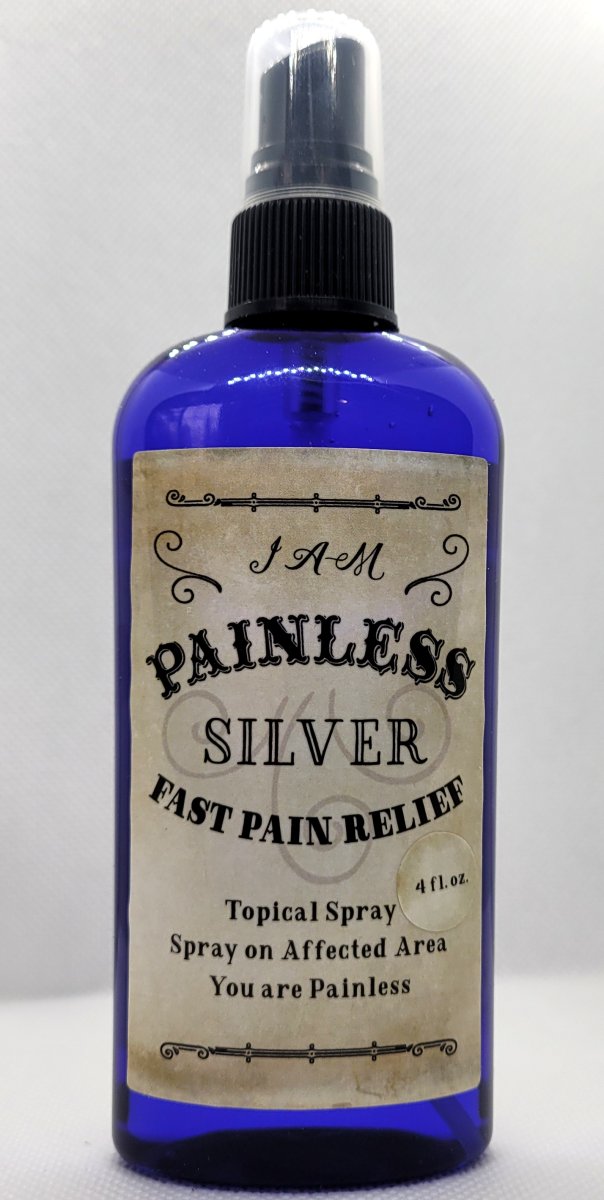 Painless Silver Fast Pain Relief Spray 4 oz