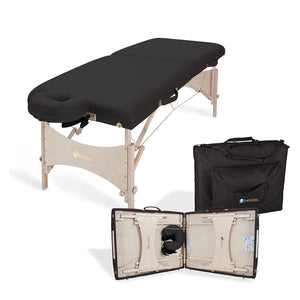 EQ: Massage Table Package Free Shipping EARTHLITE Harmony DX Portable Massage Table Package – Eco-Friendly Design, Deluxe Adjustable Headrest