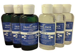 CD: NACS WPD Travel Kits - 3 sets of water purifier 2oz. bottles