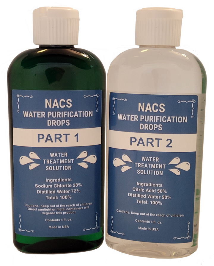 CD NACS Water Purification Drops (WPD) add 10 shipping 1to4 sets
