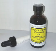 ID: Iodine-Lugol’s Iodine 5%, 2 oz.