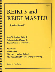 Book: Reiki 3 Student Manual - Reiki Master